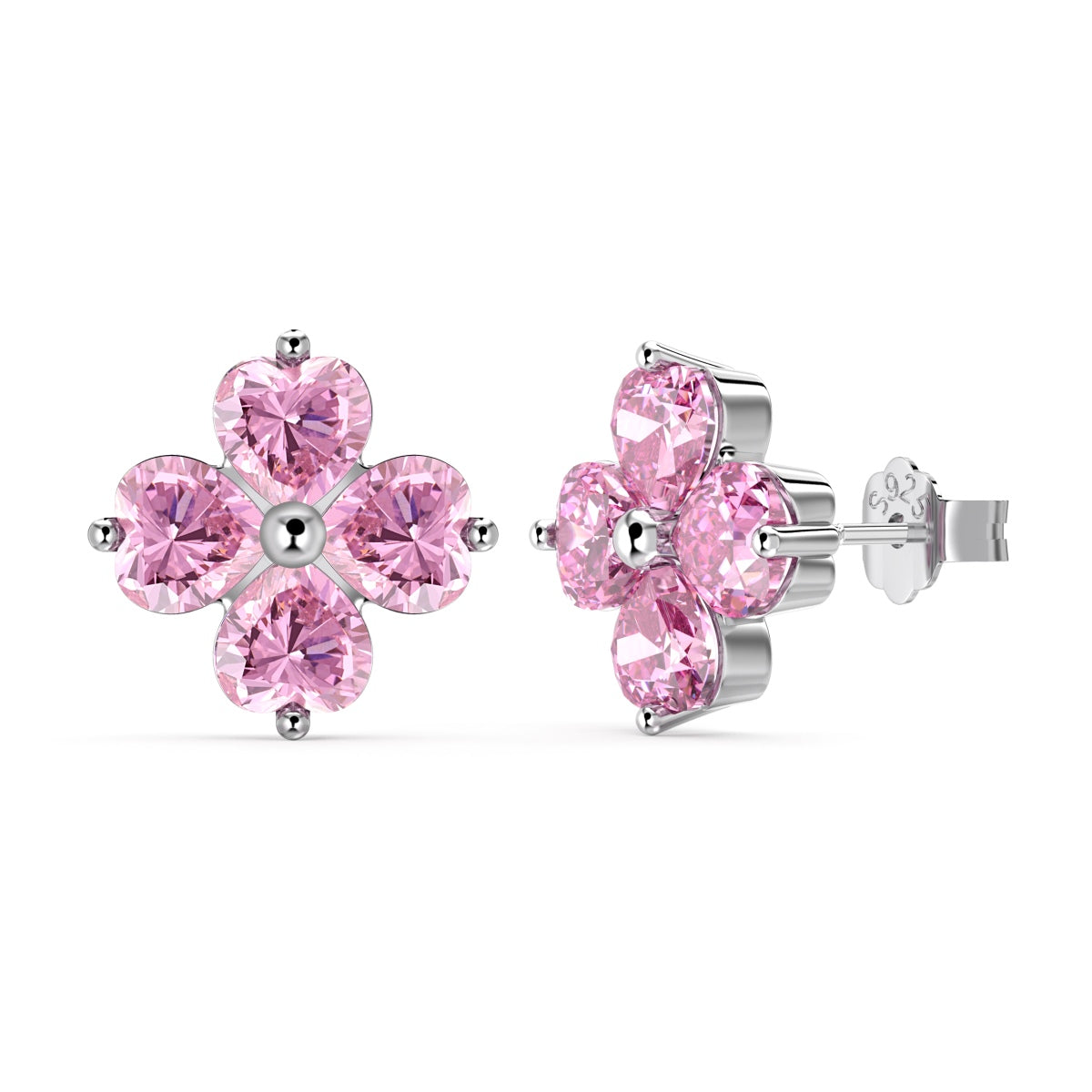 [Goodv]Four-Leaf Clover Ball Earrings