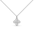 [Goodv]Heart-Shaped Four-Leaf Clover Bead Necklace