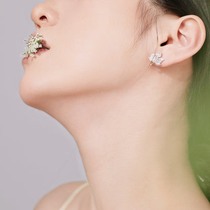 [Goodv] Boucles d'oreilles exquises au design de feuille d'érable