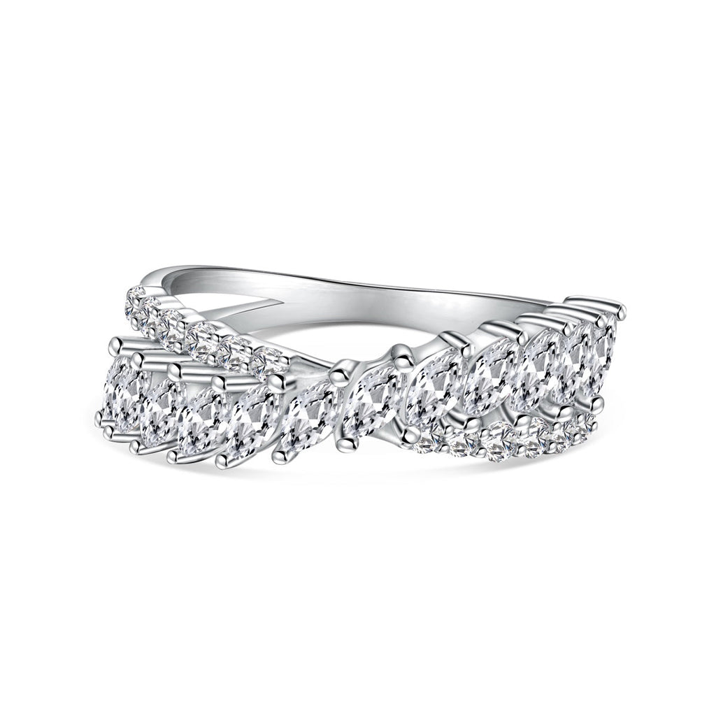 [Goodv]Unique Colorful Marquise Cut Daily Ring