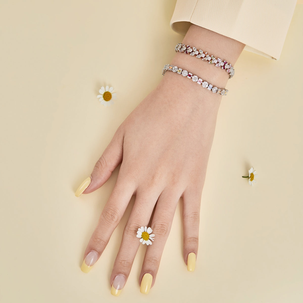 [Goodv] Bracelet quotidien délicat et exquis en forme de fleur