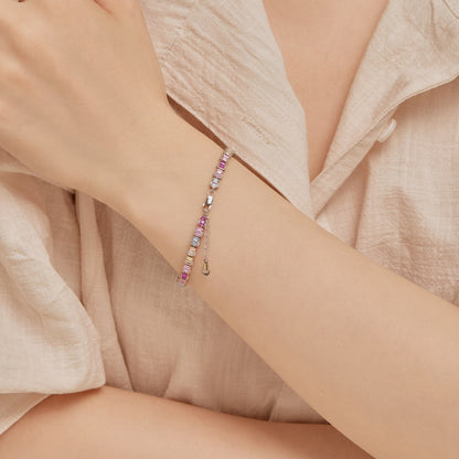 [Goodv]Delicate Colorful Emerald Cut Party Bracelet