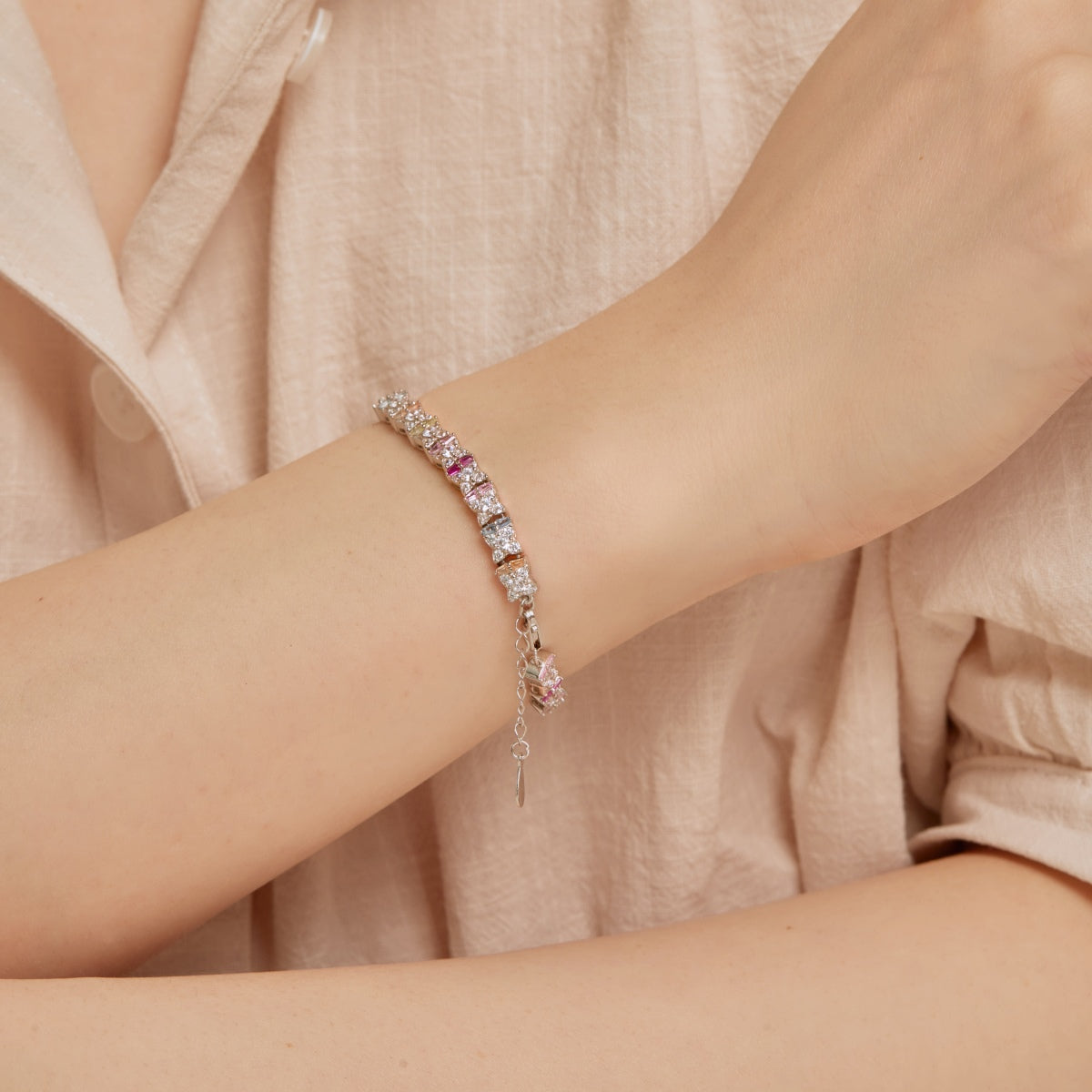 [Goodv] Bracelet quotidien unique en forme de fleur colorée