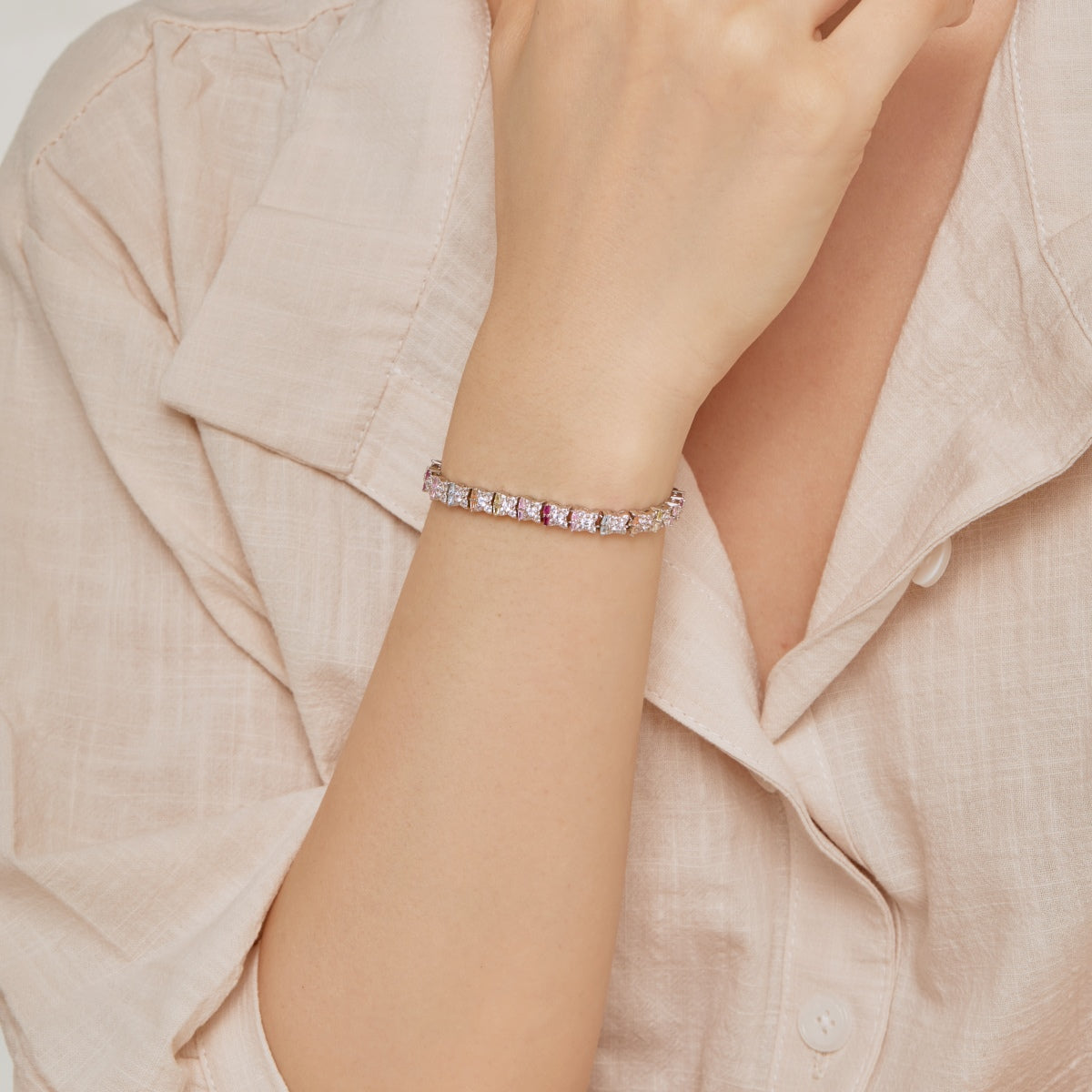 [Goodv] Bracelet quotidien unique en forme de fleur colorée