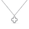 [Goodv]Four-Leaf Clover Hollow Design Exquisite Necklace