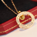 [BIJOUX]LOVE NECKLACE ADJUSTABLE ROSE GOLD