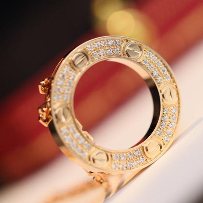 [BIJOUX]LOVE NECKLACE ADJUSTABLE ROSE GOLD