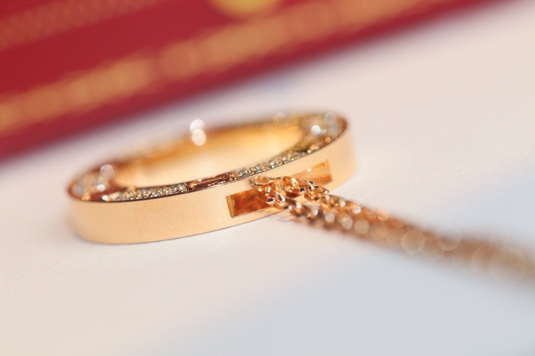 [BIJOUX]LOVE NECKLACE ADJUSTABLE ROSE GOLD