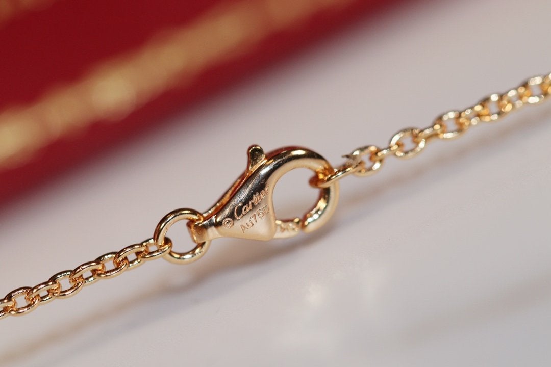 [BIJOUX]LOVE NECKLACE PINK GOLD AND SILVER