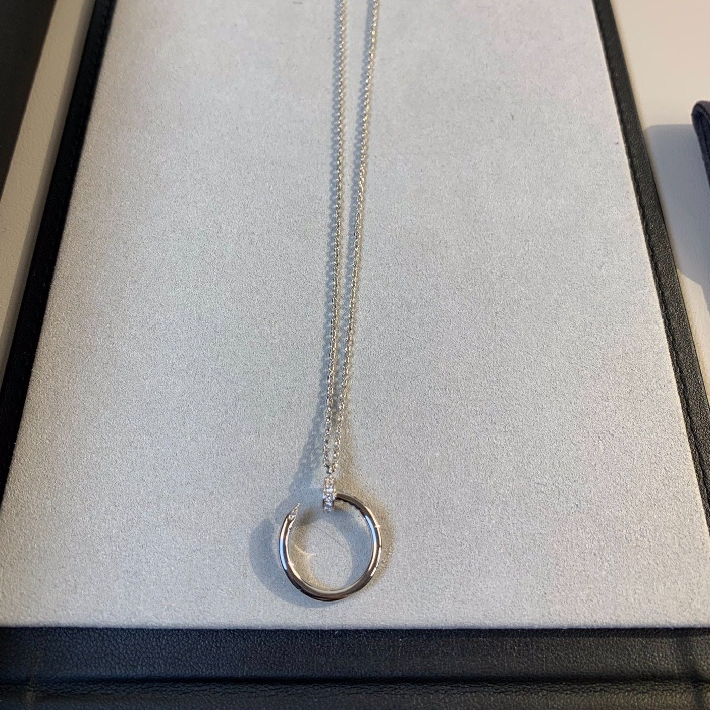 [BIJOUX]JUSTE NECKLACE SILVER