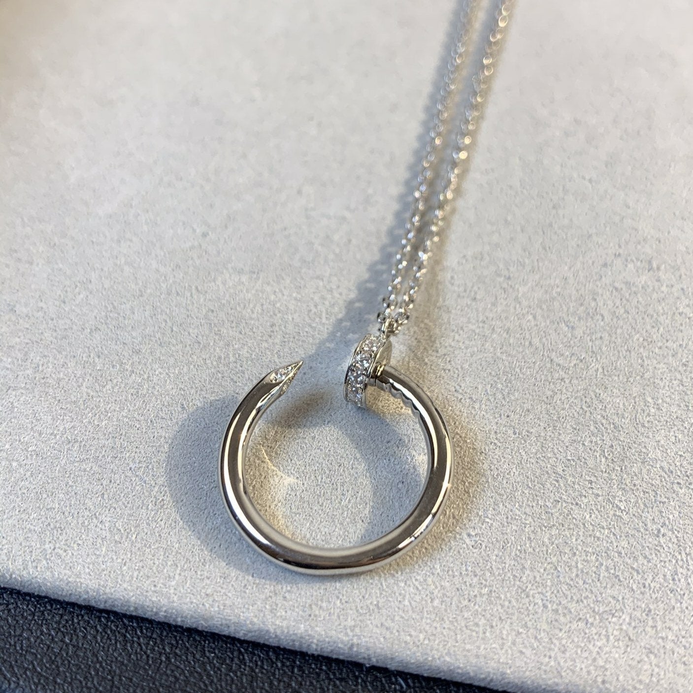[BIJOUX]JUSTE NECKLACE SILVER