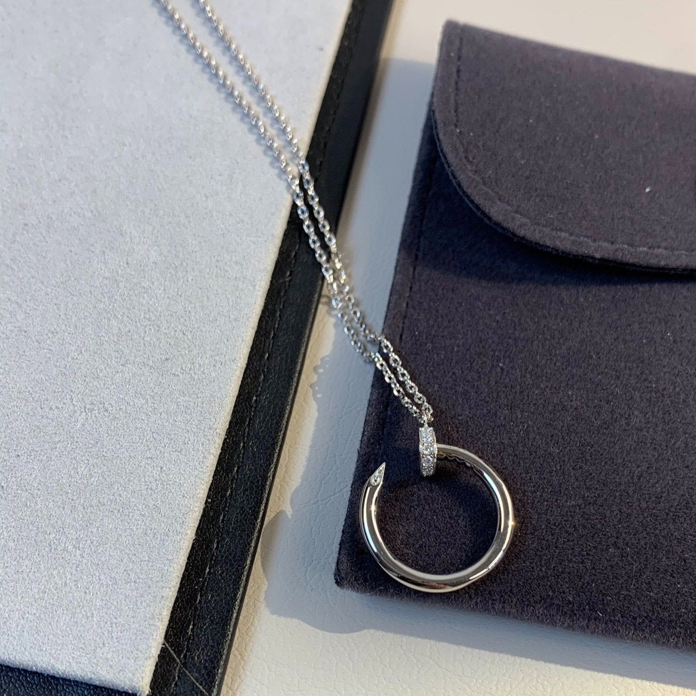 [BIJOUX]JUSTE NECKLACE SILVER