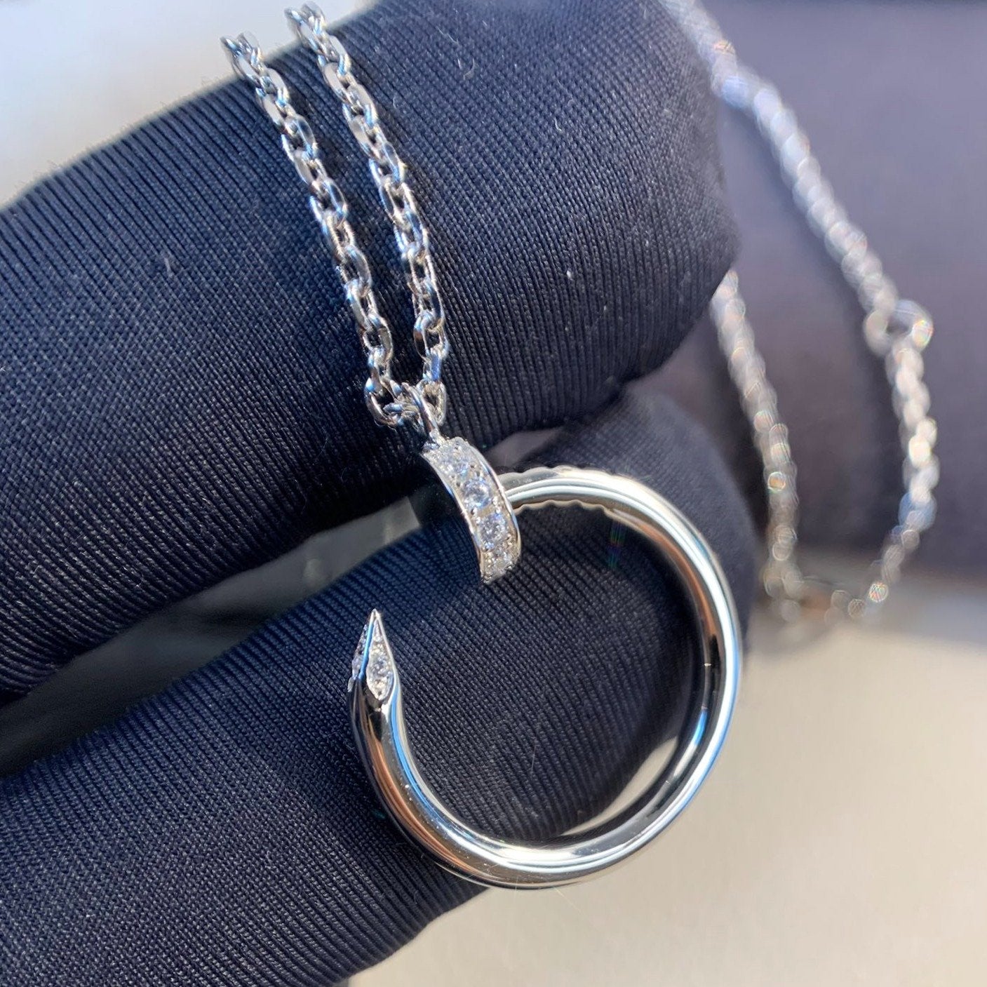 [BIJOUX]JUSTE NECKLACE SILVER