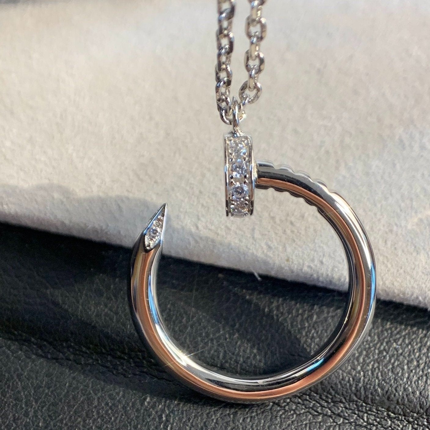 [BIJOUX]JUSTE NECKLACE SILVER