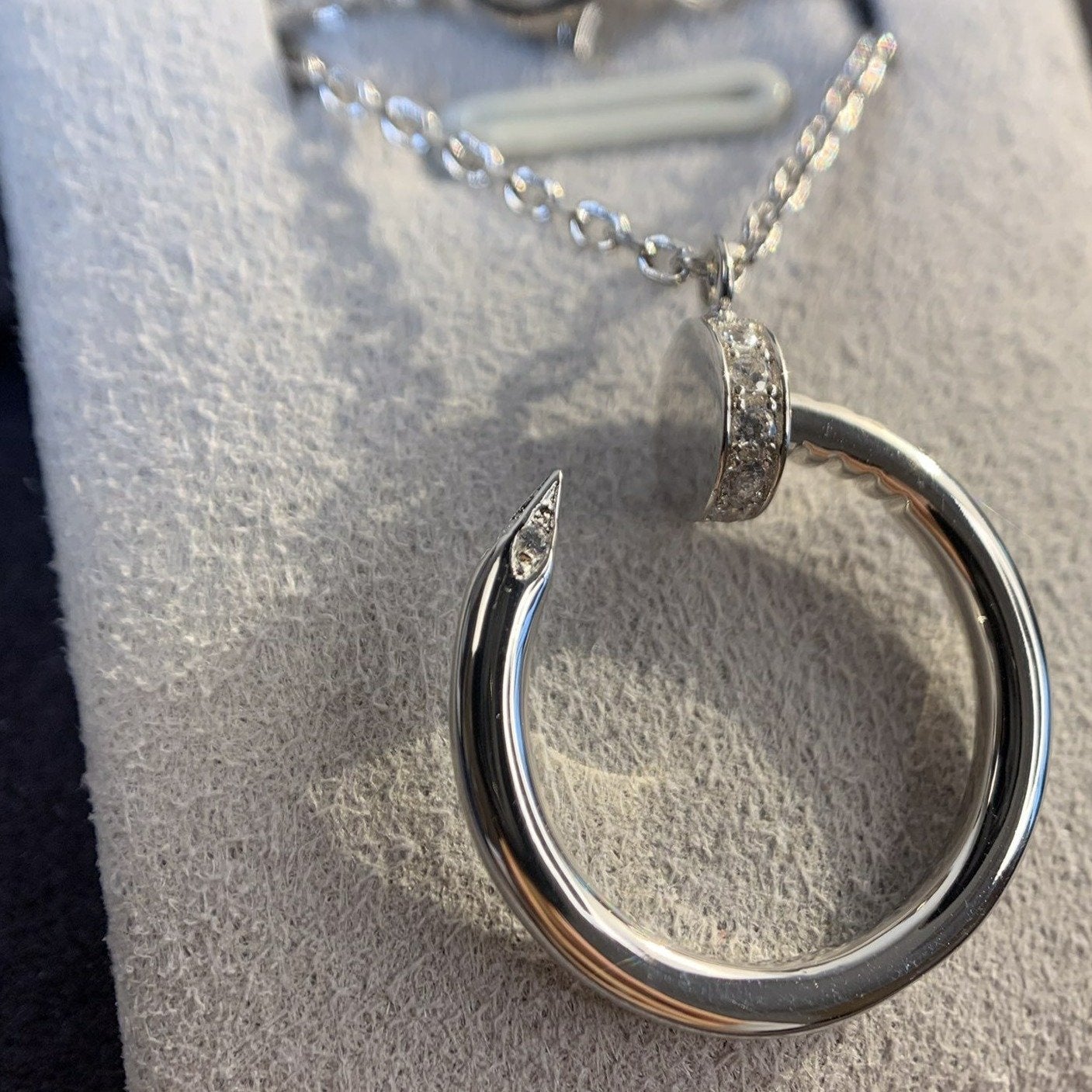 [BIJOUX]JUSTE NECKLACE SILVER