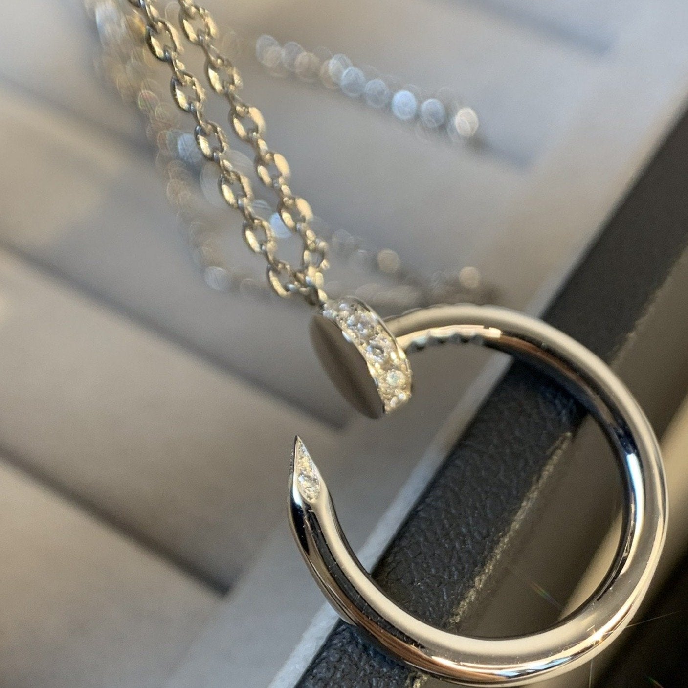 [BIJOUX]JUSTE NECKLACE SILVER