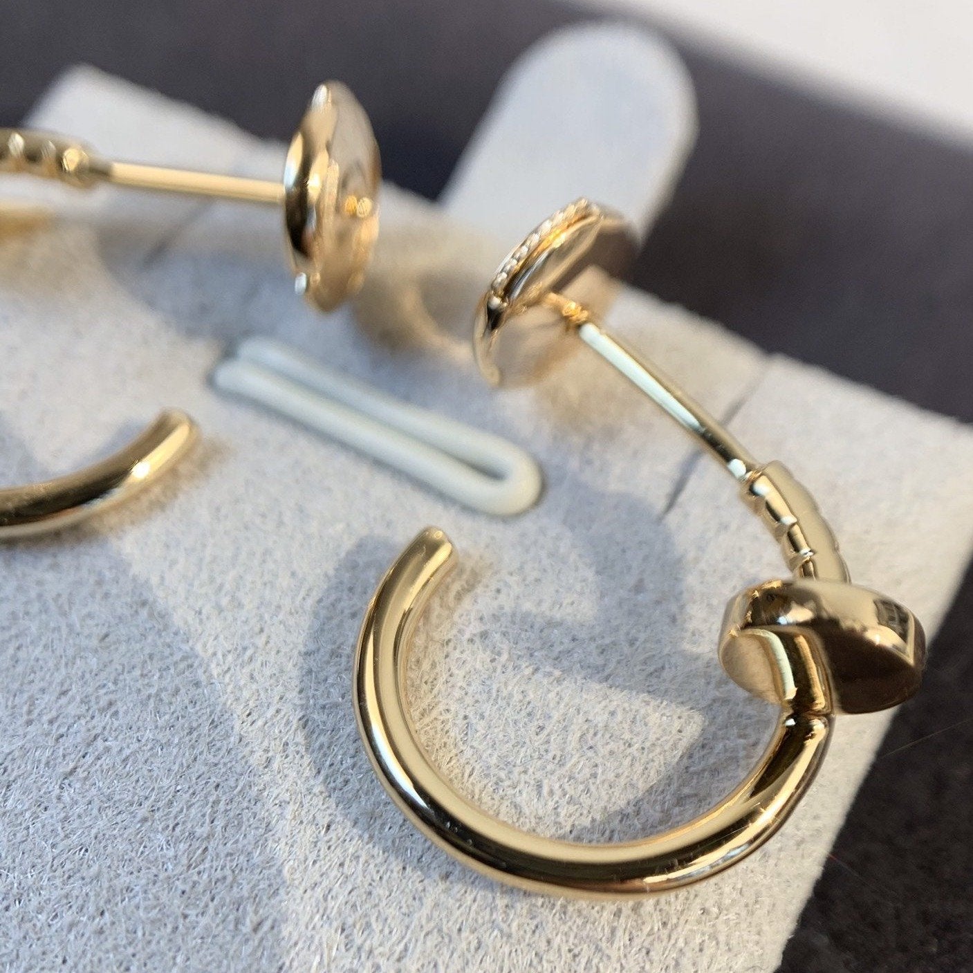 [BIJOUX]JUSTE EARRINGS PINK GOLD
