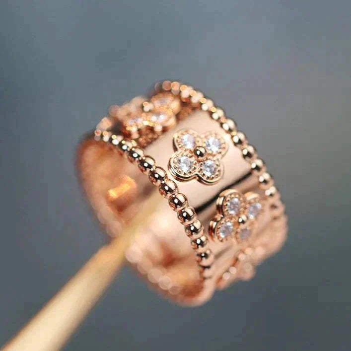 [Topon]CLOVER KALEIDOSCOPE RING 10MM
