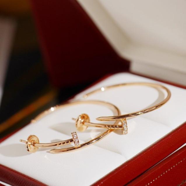 [BIJOUX]JUSTE EARRINGS DIAMONDS 1.8MM