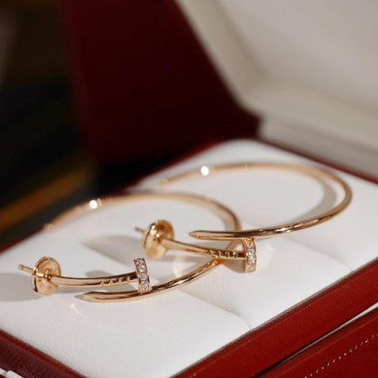 [BIJOUX]JUSTE EARRINGS DIAMONDS 1.8MM