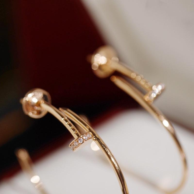 [BIJOUX]JUSTE BOUCLES D'OREILLES DIAMANTS 1.8MM