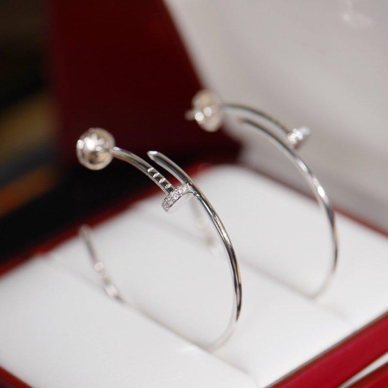 [BIJOUX]JUSTE BOUCLES D'OREILLES DIAMANTS 1.8MM