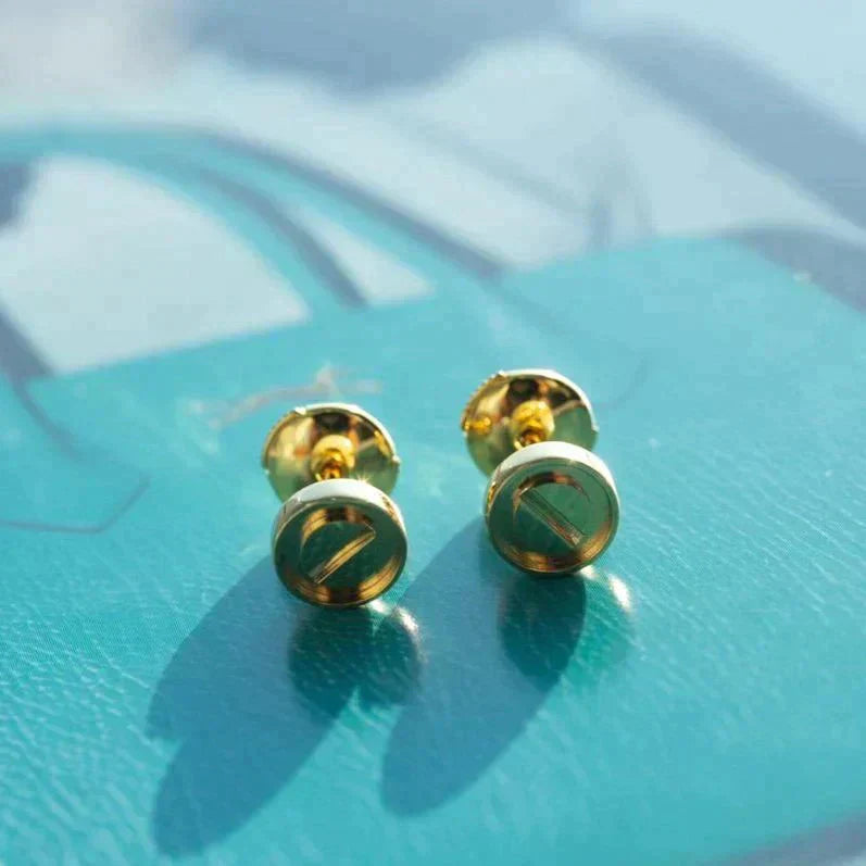 [BIJOUX]LOVE EARRINGS GOLD 7.2MM