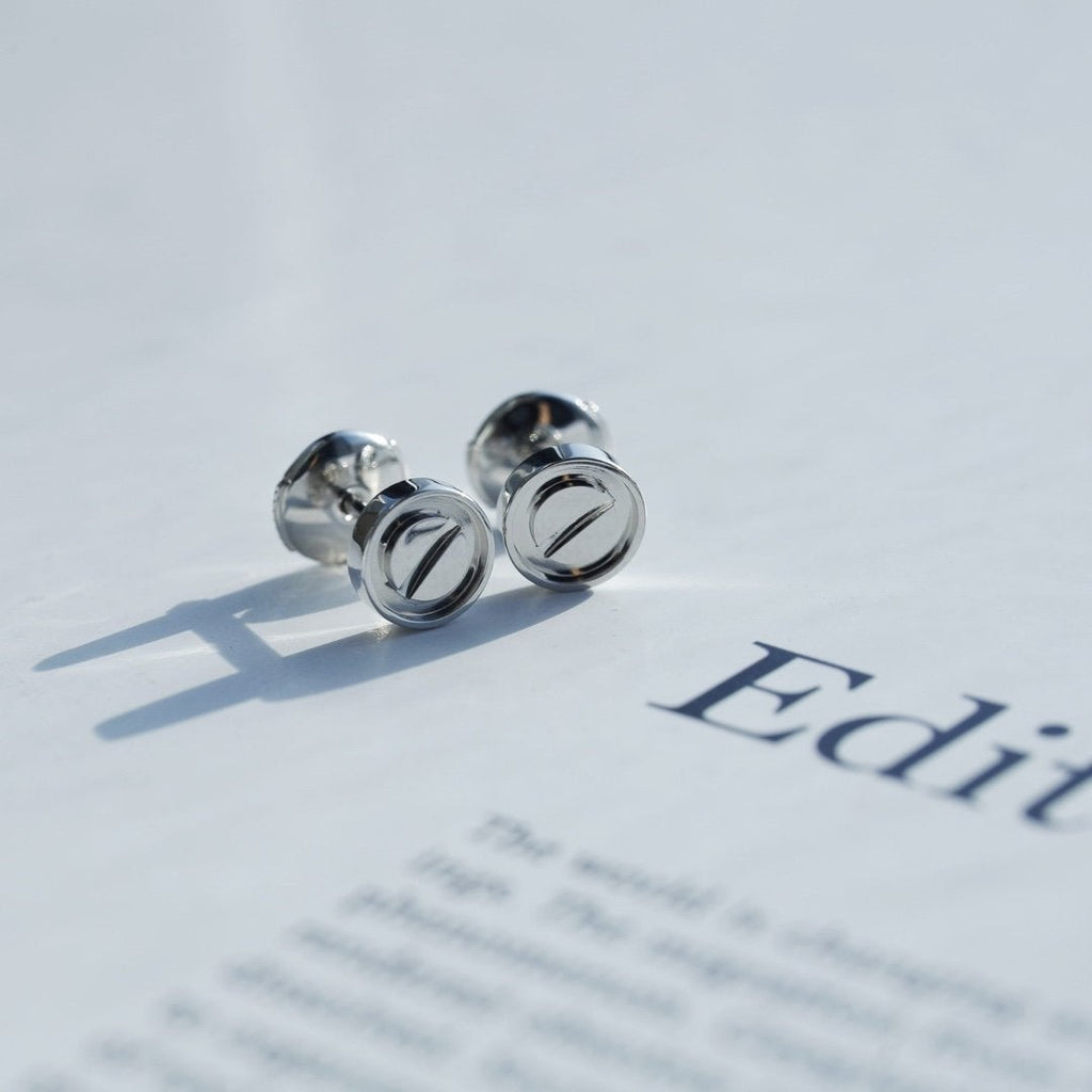 [BIJOUX]BOUCLES D'OREILLES LOVE ARGENT 7.2MM