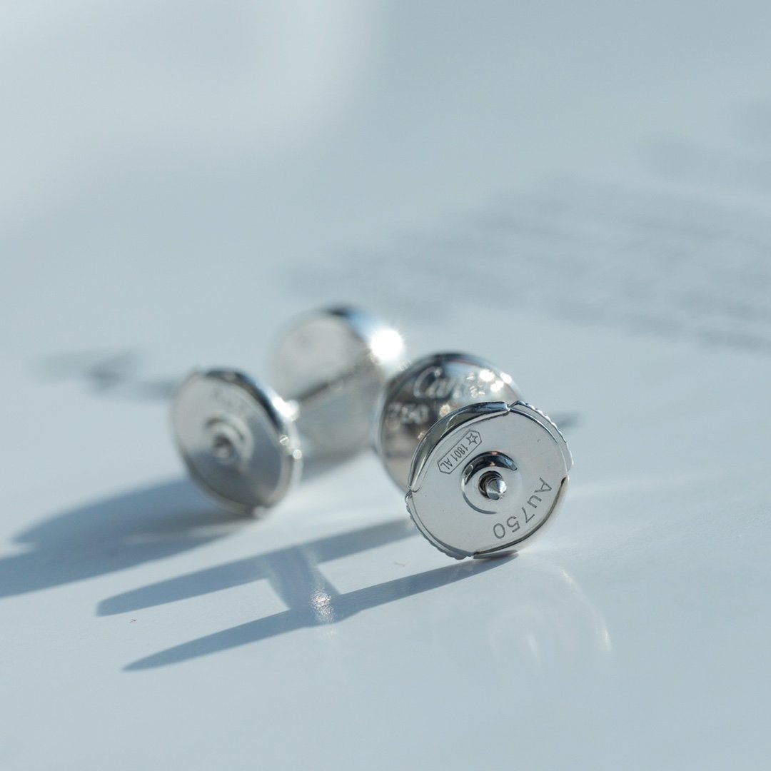 [BIJOUX]BOUCLES D'OREILLES LOVE ARGENT 7.2MM