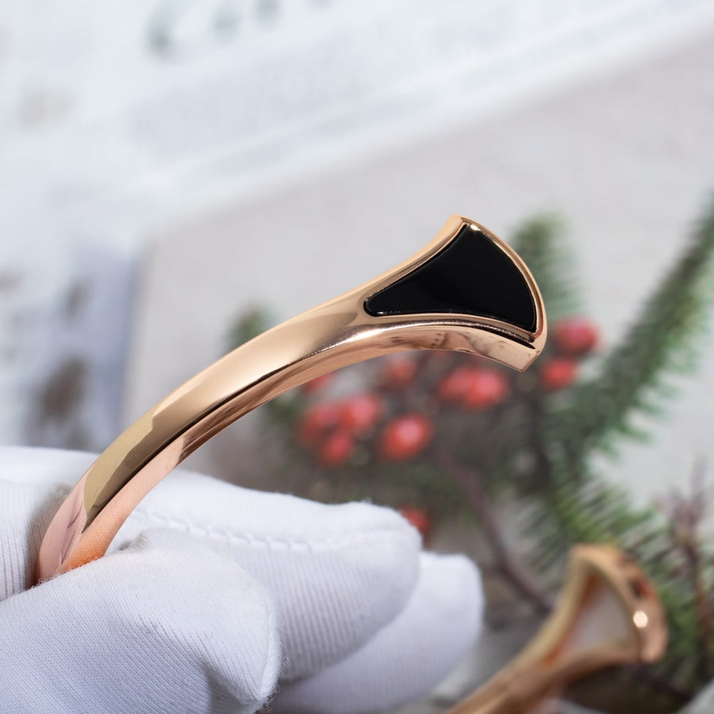 [BIJOUX]DREAM BRACELET OPEN PINK GOLD MOP