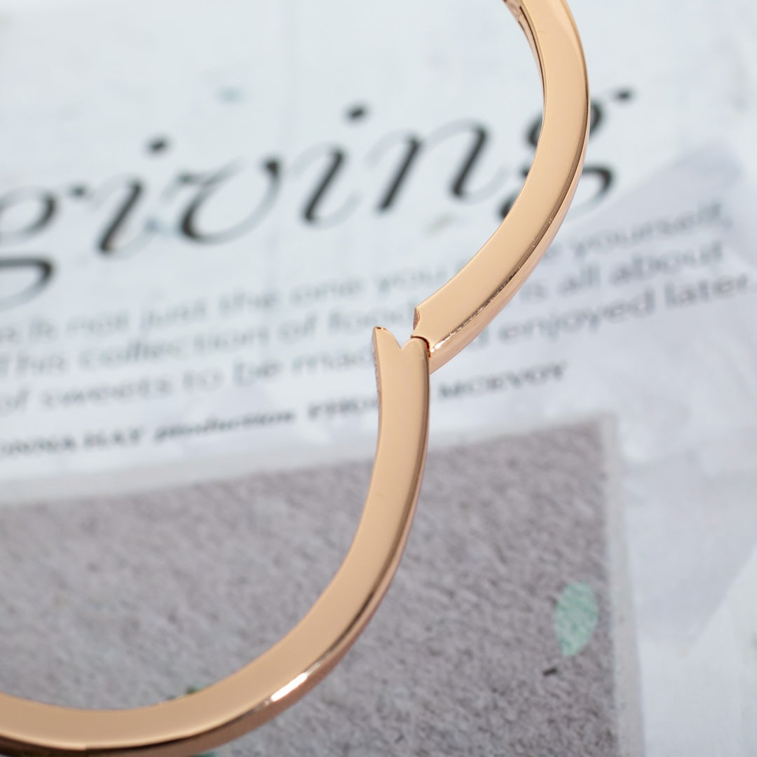 [BIJOUX]DREAM BRACELET OPEN PINK GOLD MOP DIAMOND