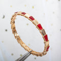 [BIJOUX]SERPENTI BRACELET PINK GOLD RUBELLITE