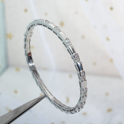 [BIJOUX]SERPENTI BRACELET SILVER DIAMOND