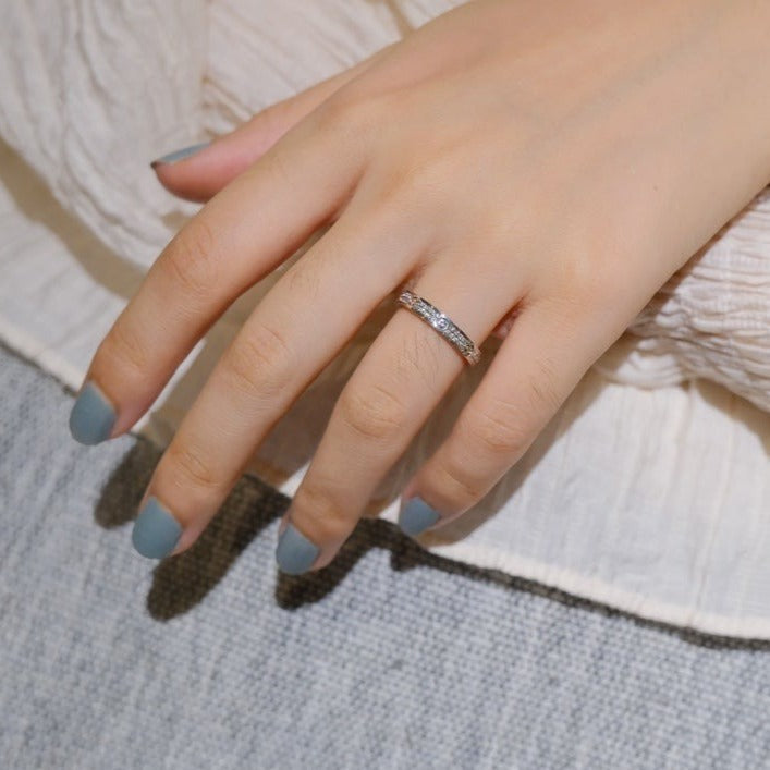 [BIJOUX]LOVE RING 2.65MM DIAMOND