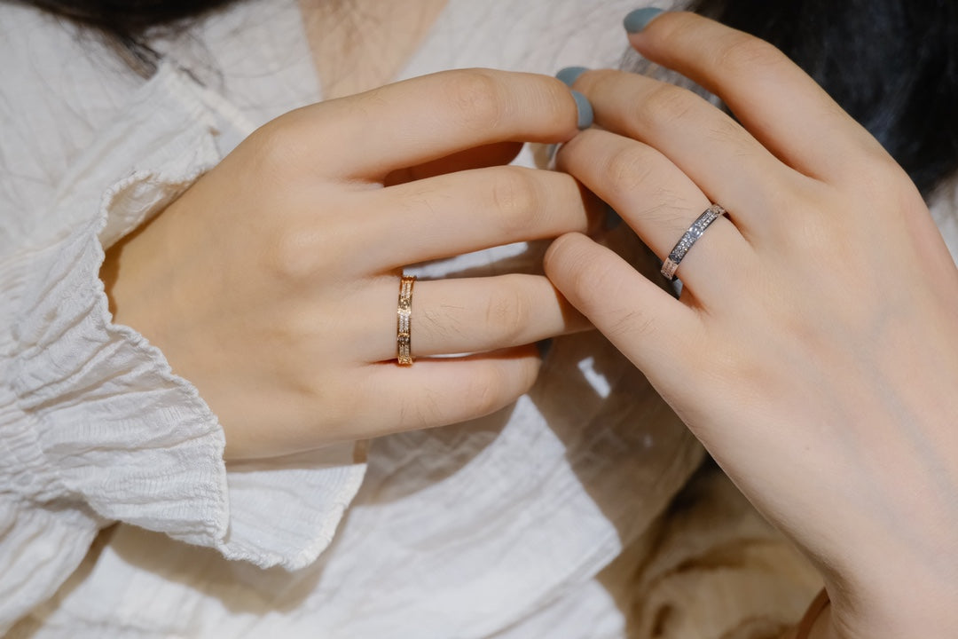 [BIJOUX]LOVE RING 2.65MM DIAMOND