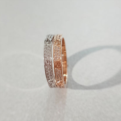 [BIJOUX]LOVE RING 2.65MM DIAMOND