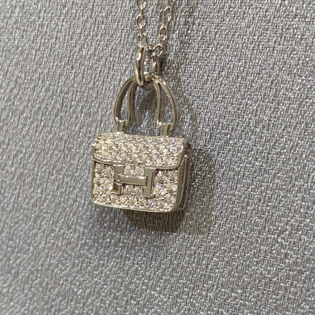[BIJOUX]CONSTANCE PEDANT DIAMOND NECKLACE