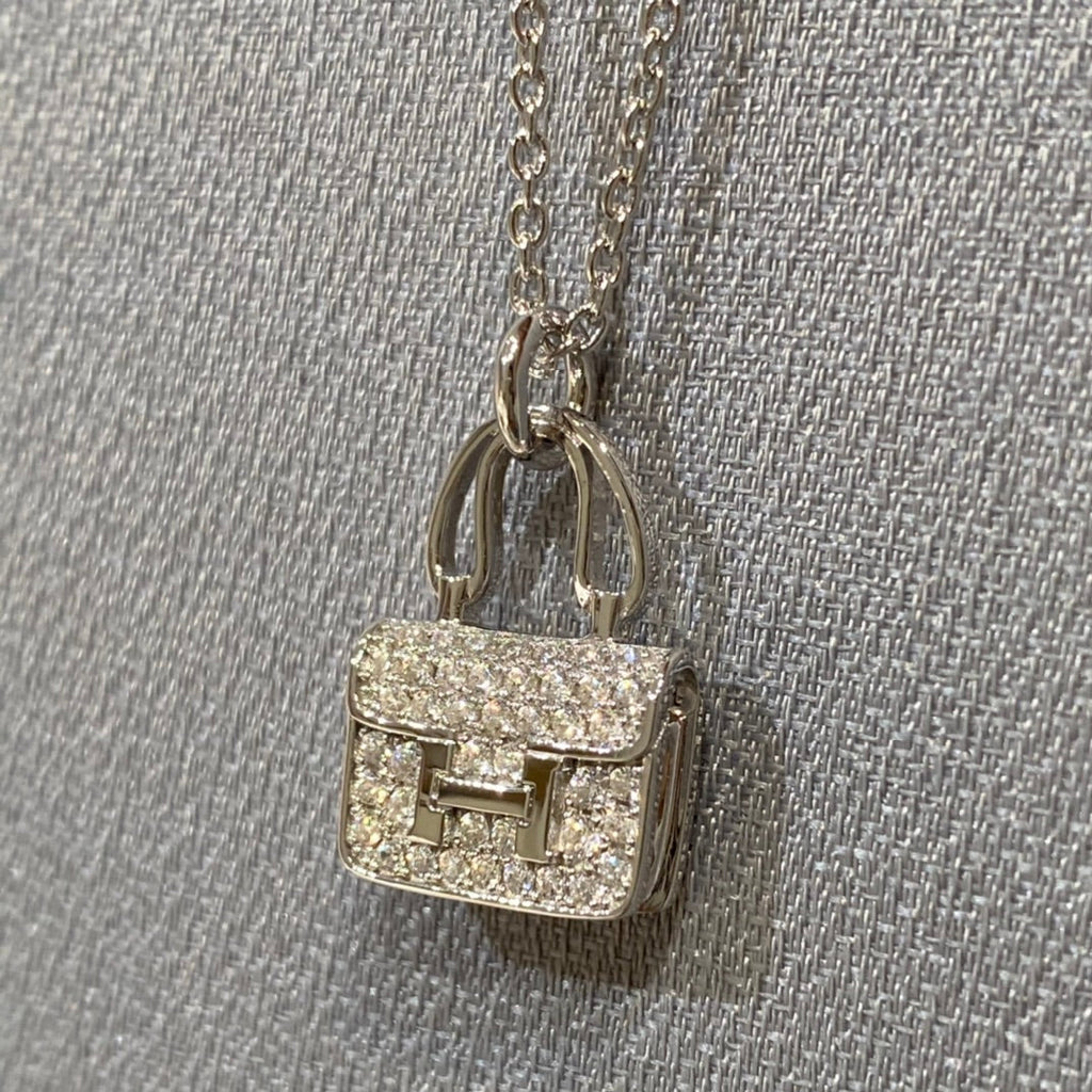 [BIJOUX]CONSTANCE PEDANT DIAMOND NECKLACE