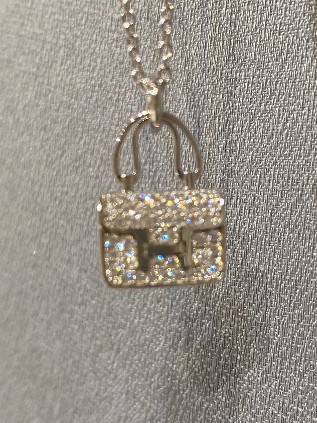 [BIJOUX]CONSTANCE PEDANT DIAMOND NECKLACE