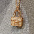 [BIJOUX]CONSTANCE PEDANT DIAMOND NECKLACE