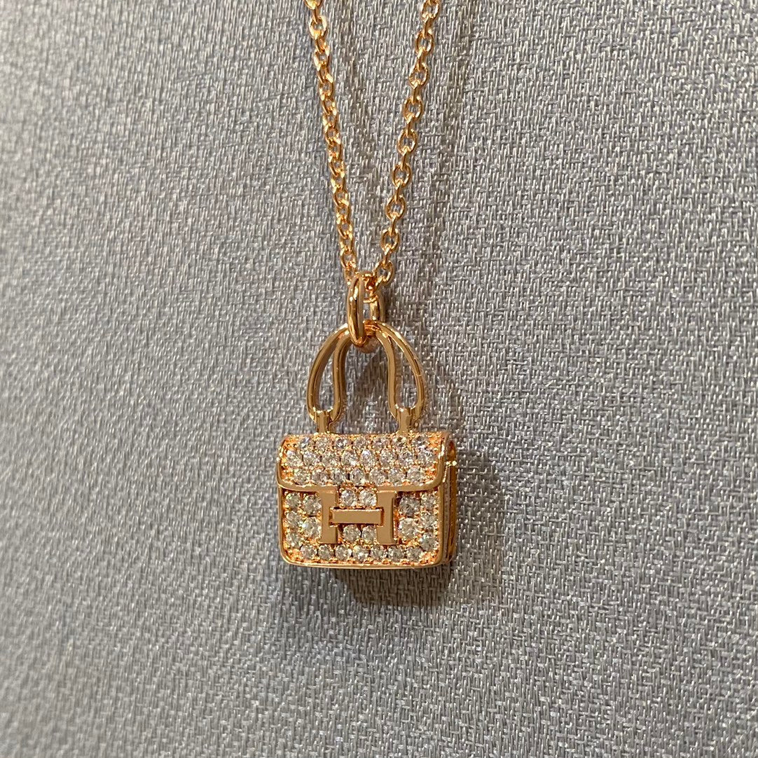 [BIJOUX]CONSTANCE PEDANT DIAMOND NECKLACE