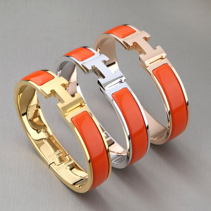 [BIJOUX]BRACELET H ORANGE 