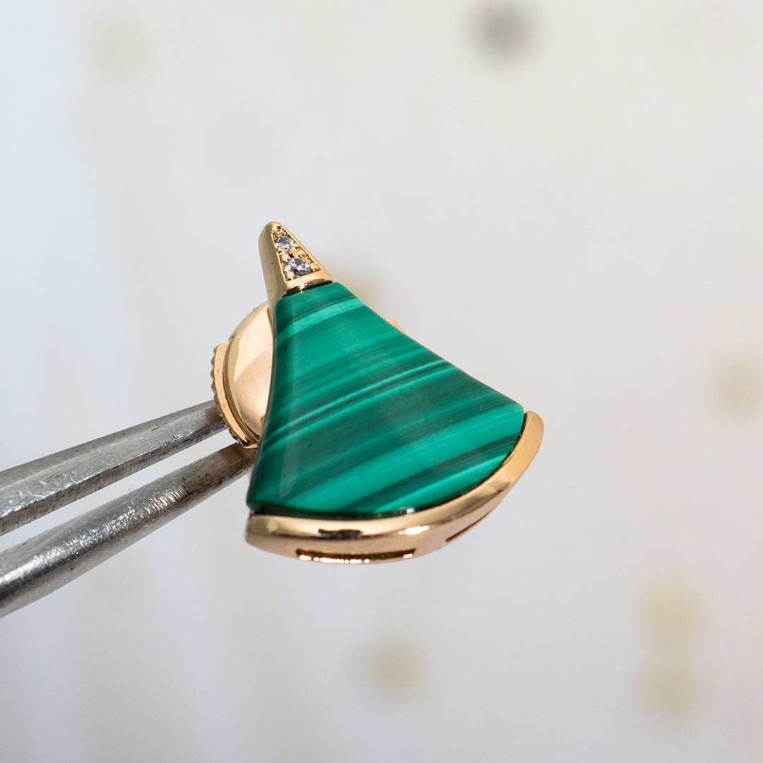 [BIJOUX]DIVAS DREAM EARRINGS PINK GOLD