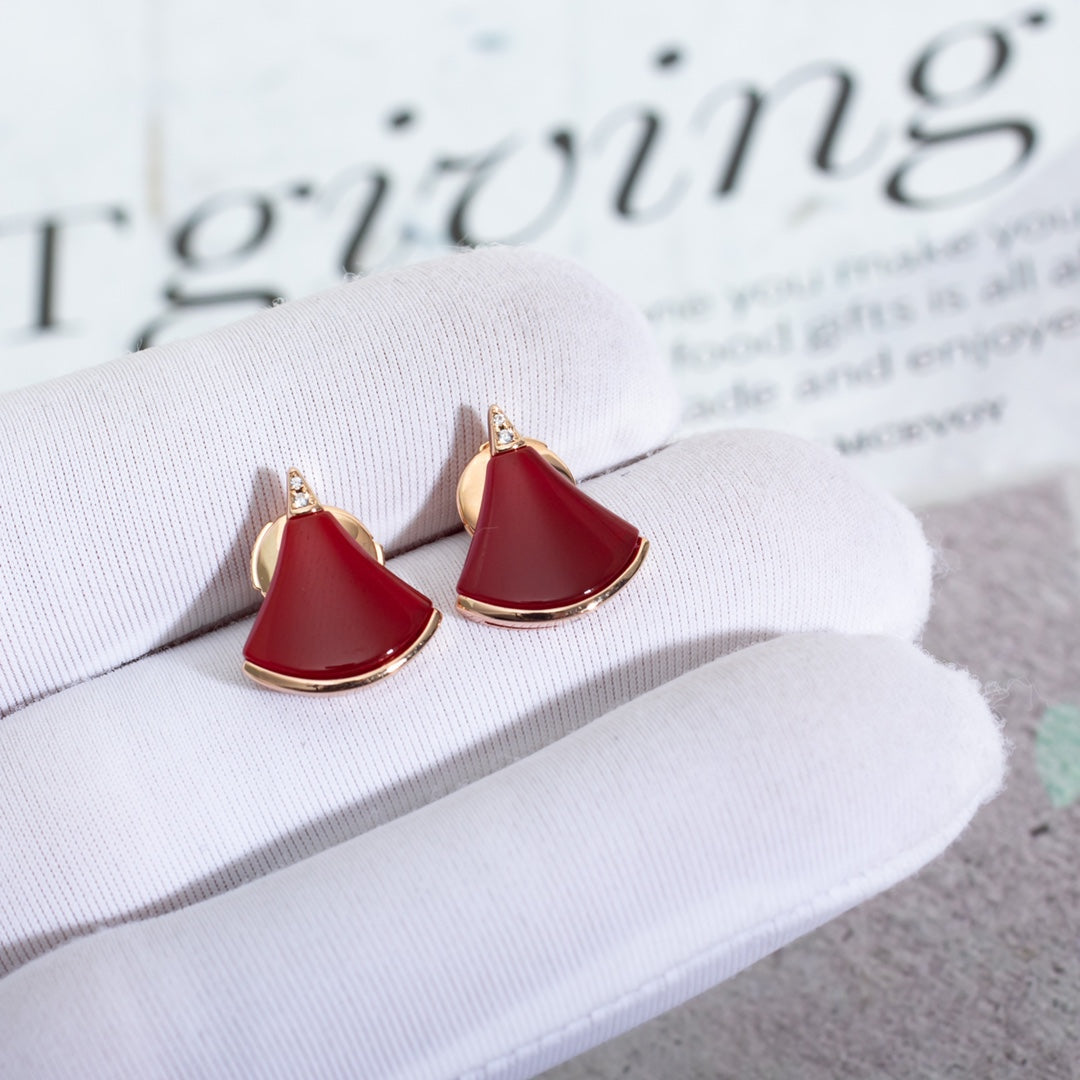 [BIJOUX]DIVAS DREAM EARRINGS PINK GOLD