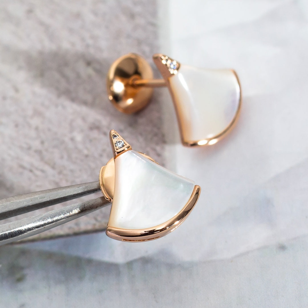 [BIJOUX]DIVAS DREAM EARRINGS PINK GOLD