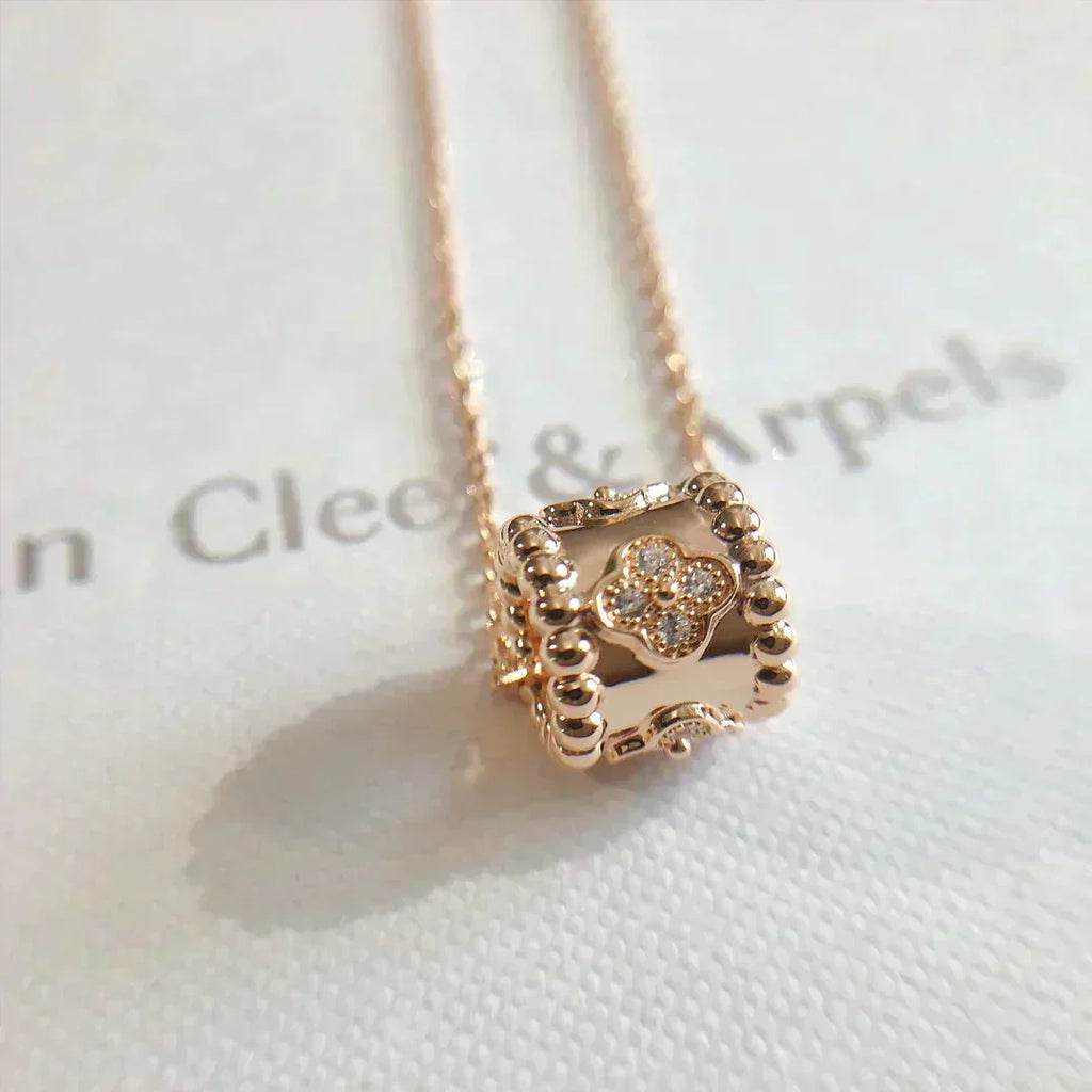 [BIJOUX]PERLEE PEDANT NECKLACE GOLD / ROSE GOLD