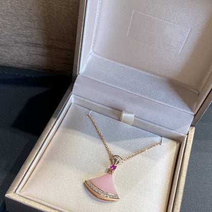 [BIJOUX]DREAM NECKLACE PINK OPAL