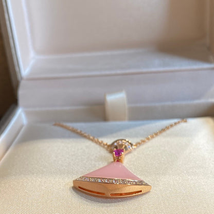 [BIJOUX]DREAM NECKLACE PINK OPAL