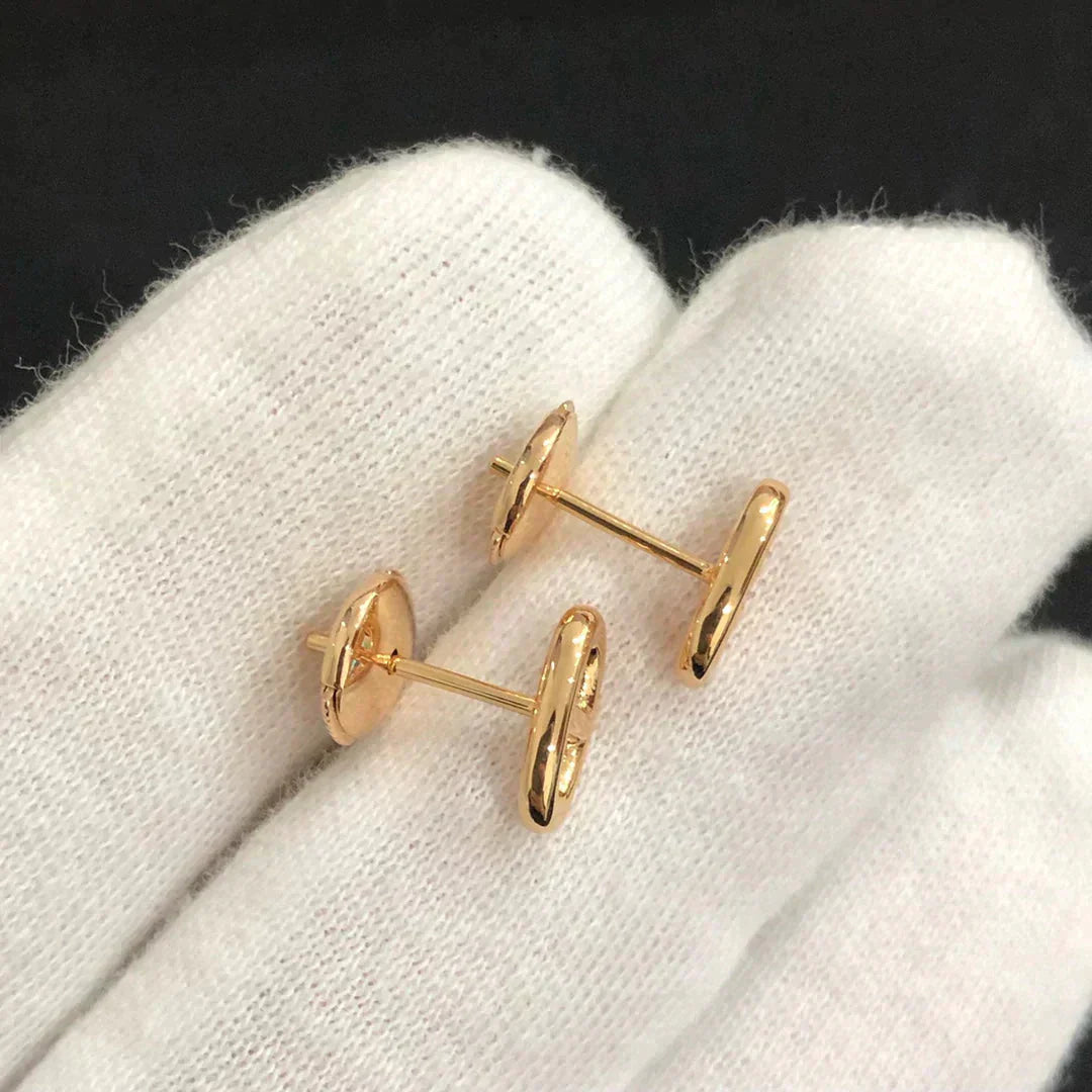 [BIJOUX]CHAINE SMALL EARRINGS GOLD AND SILVER