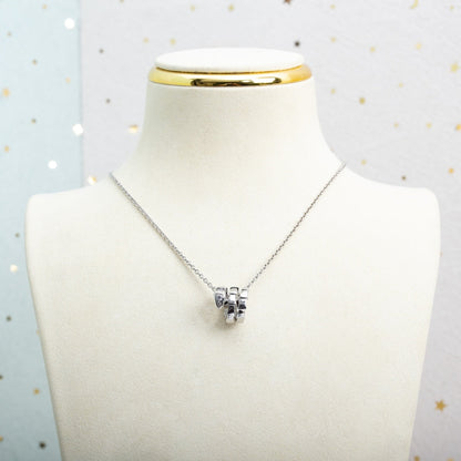 [BIJOUX]SERPENTI SILVER NECKLACE DIAMOND